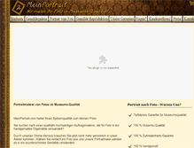 Tablet Screenshot of meinportrait.com
